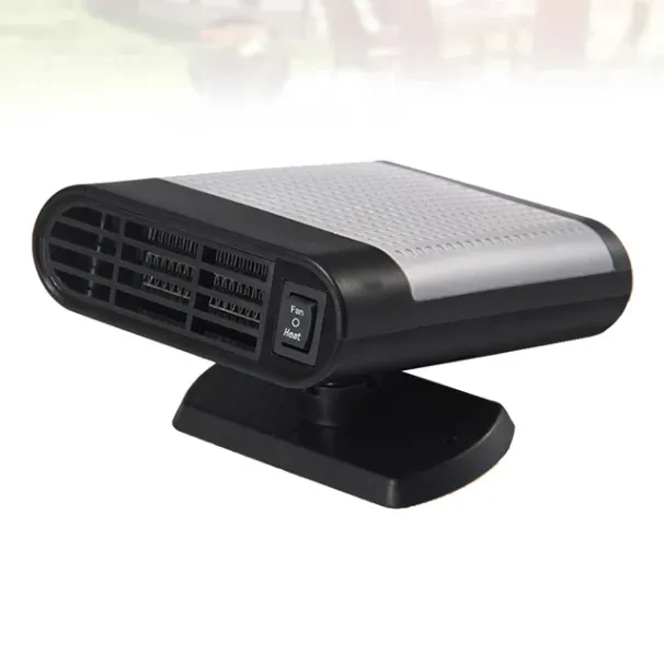 12V Auto Veicolo Elettrico Riscaldamento Parabrezza Sbrinatore Accendisigari USB Ventilatore Mini Riscaldatore_voghion.com