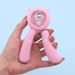 Pet Cute Round Hole Small Blind Trimming Tool Cat Nail Cutter Kitten Clippers_voghion.com