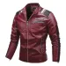 Jaqueta de motociclista vintage masculina 2025, nova moda masculina, jaqueta de couro de motociclista, casaco bomber bordado, sobretudo de lã de poliuretano para inverno_voghion.com