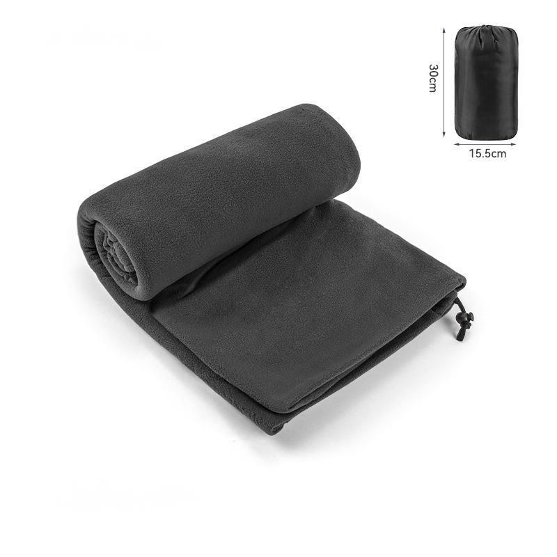 Multifunctional Thermal Camping Outdoor Portable Fleece Sleeping Bag Dormitory Office Leg Cover Nap Blanket Thickened_voghion.com