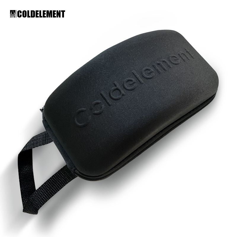 Stoßfeste Skibrillenetui – Schutzhülle aus harter EVA-Schale für Skibrillen von Erwachsenen und Kindern (Schwarz, Einheitsgröße)_voghion.com