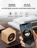 Altoparlante Bluetooth in legno ecologico per casa e esterni, suono ricco e design portatile_voghion.com