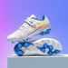 Children's Velcro style long staple indoor training competition football shoes for boys and girls_voghion.com