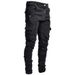 Premium Products 2025 New For Men With Side Pockets, Elastic And Fit, Slim Fit Jeans_voghion.com