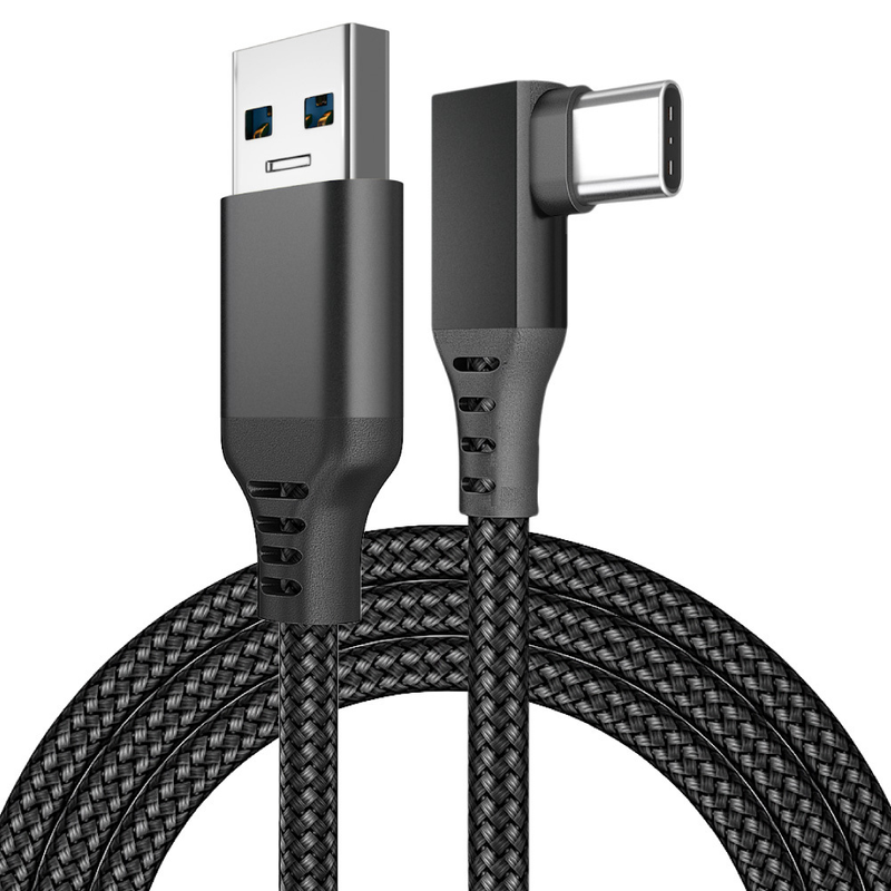 Cable de conexión USB 3.2 Gen 1 para Oculus Quest 2, tipo C, carga rápida, 3 m, 5 m, accesorios de Steam VR_voghion.com