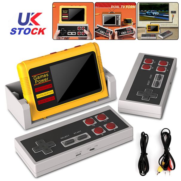 Mini console de jeux vidéo rétro portable avec 1 000 jeux classiques intégrés_voghion.com