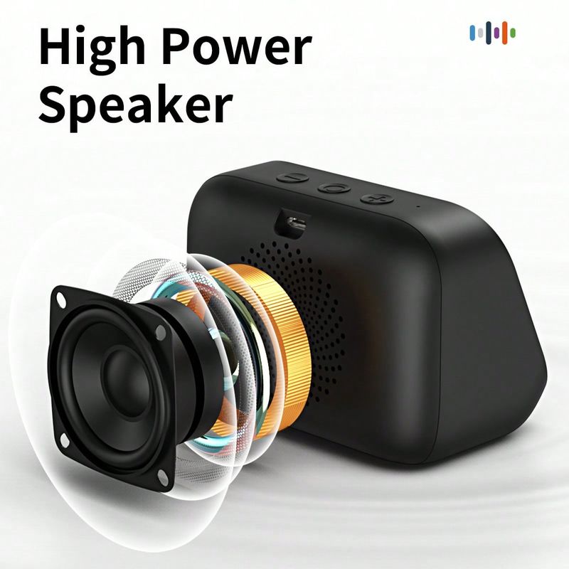 TF26 Pro Smart Speaker For Bluetooth Connection Voice Call Smart Speaker Large Screen Display_voghion.com