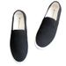 Zees Italian Track And Field Scarpe da uomo comode e alla moda, comode e comode, slip-on, sneakers nere_voghion.com