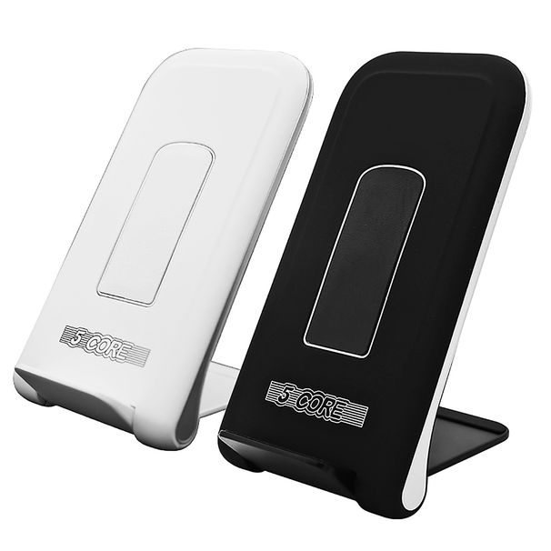 5 Core Fast Wireless Charger 2 Pieces/Qi-Certified 10W Fast Wireless Charging Station with Sleep-Friendly Adaptive Light/Compatible with Samsung Galax_voghion.com