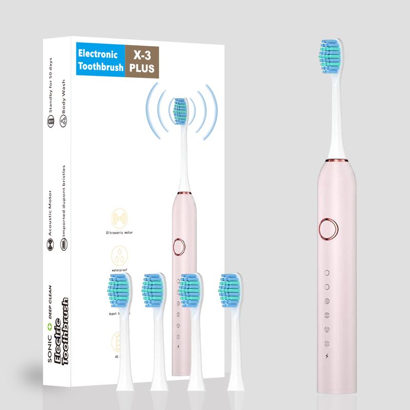 2024 New Sonic Adult Electric Home Couple Soft Hair 6-speed Vibration Charging Toothbrush_voghion.com