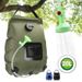 Camping Solar Powered Portable 20L Outdoor Shower Bathing Water Bag_voghion.com