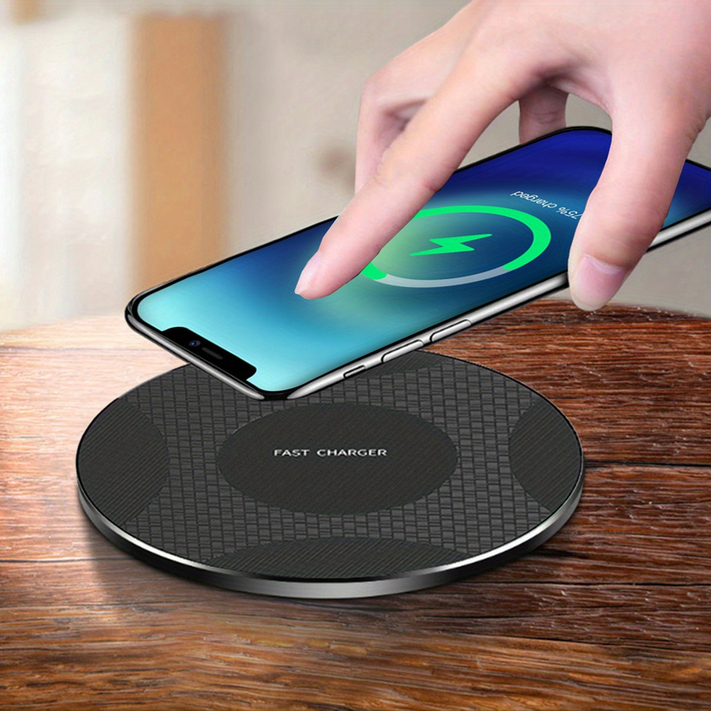 10W Desktop Wireless Charge Ultra-thin Fast Charge Mobile Phone Wireless Charge Dock For IPhone8/iPhone X//iPhone_voghion.com
