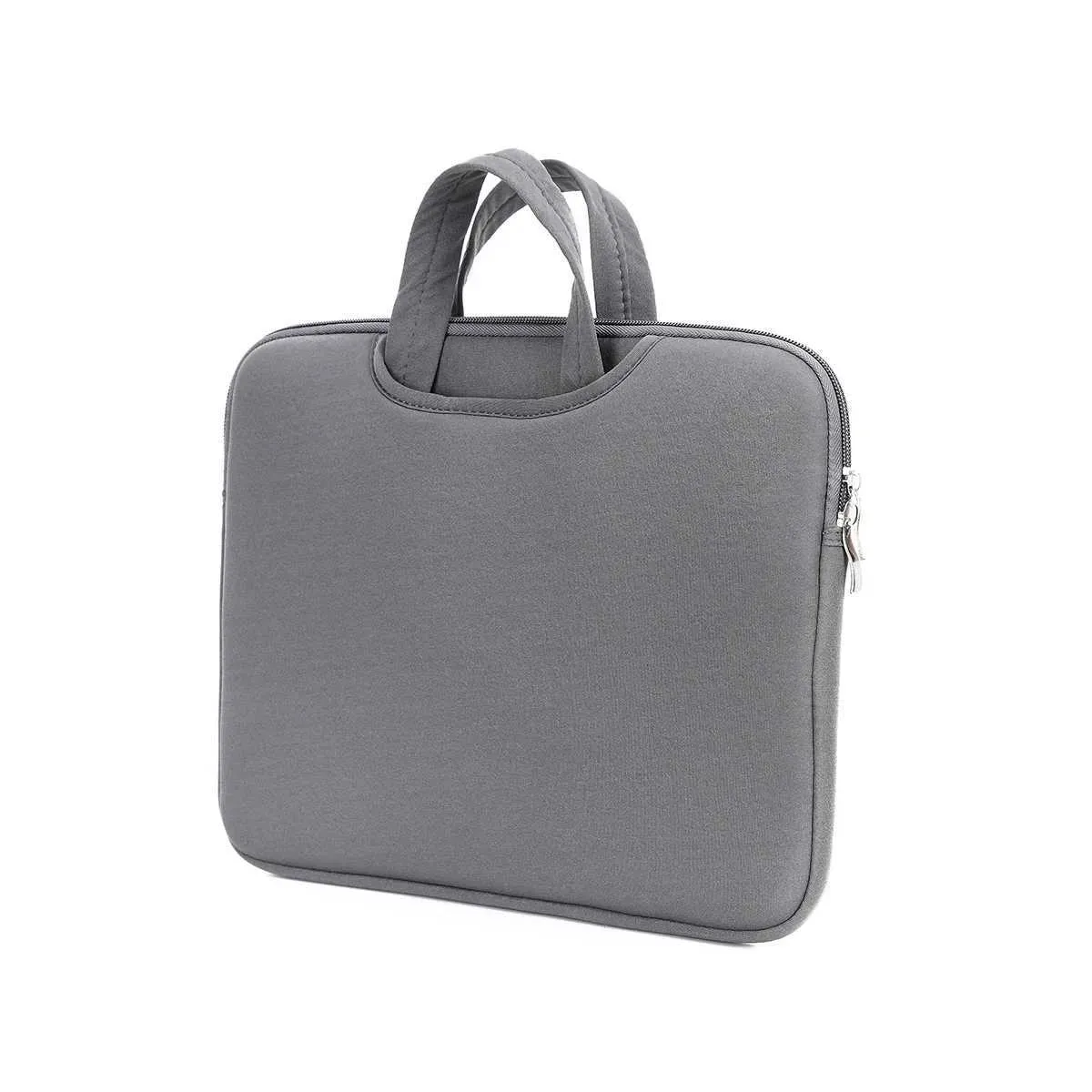 Bolso de mano para computadora portátil de 16 y 17 pulgadas, con bolsillo frontal para mouse, gran espacio, ligero, 241101_voghion.com