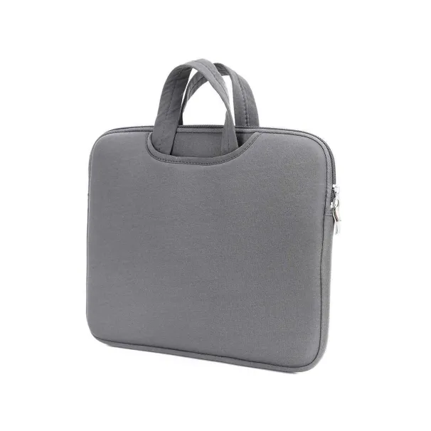 Bolso de mano para computadora portátil de 16 y 17 pulgadas, con bolsillo frontal para mouse, gran espacio, ligero, 241101_voghion.com