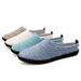 Unbeatable Quality Smiling To Welcome 2024 Summer Linen Casual Shoes, Toe Caps, T-shaped Men's Flip Flops_voghion.com