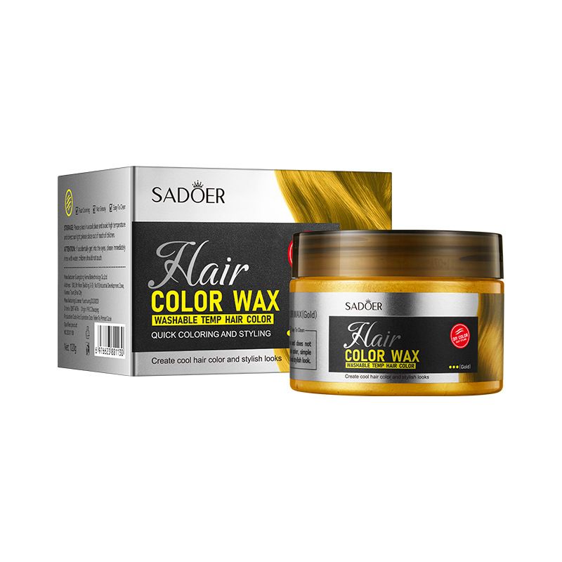 Värvitud juuksemuda 120g Styling Natural Fluffy Hair Wax_voghion.com