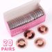 False Eyelashes Pair Of 20 Boxes Of Natural Thick Curled False Eyelashes Fried Hair Three Dimensional Versatile Eyelashes_voghion.com