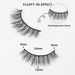 European And American Large Capacity One Piece False Eyelashes Three Dimensional Curling Natural Short Self Grafted Eyelashes_voghion.com