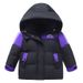 Kids Winter Down Jacket With Hood - Waterproof Windproof Warm Coat For Boys & Girls - Lightweight Soft Shell Outerwear For Outdoor Activities_voghion.com