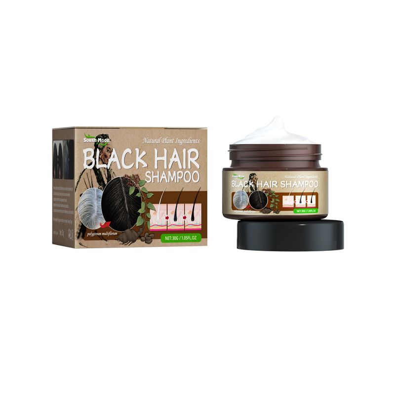 Shampoo bianco-nero Polygonum multiflorum ripara in profondità i capelli, rimuove la forfora, allevia il prurito, 2024 popolare_voghion.com