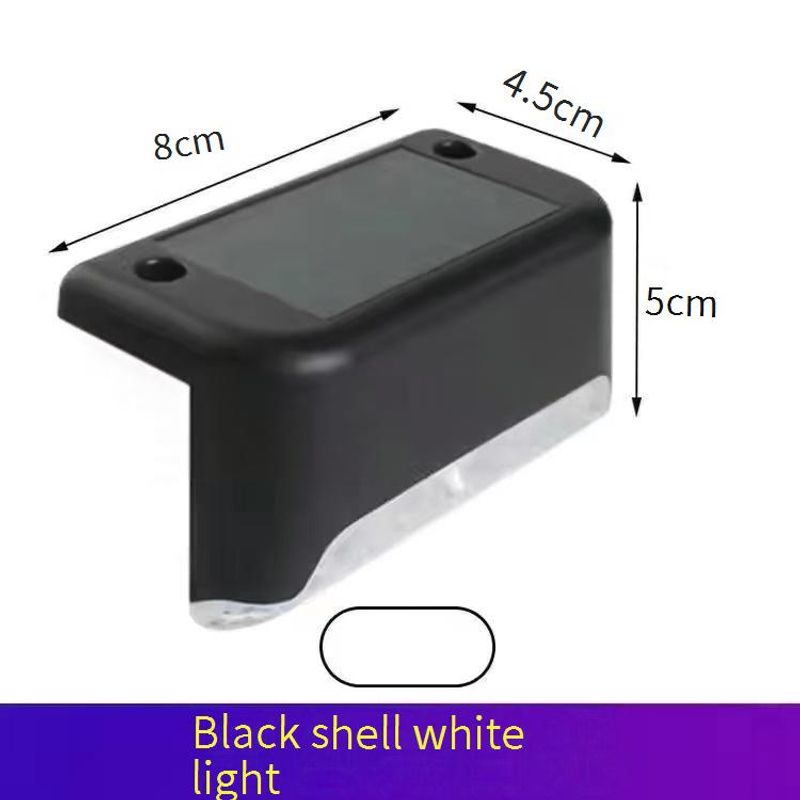 Solar-Powered LED Fence Lights – Waterproof Garden Decoration For Steps, Pathways & Outdoor Walls​_voghion.com