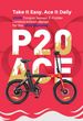 ENGWE P20 Gradient 2024 Limited Model En İyi Ultra Hafif Katlanır E-Bisiklet 20 INÇ 17 KG Tork Sensörü 36 V 9,6 Ah_voghion.com