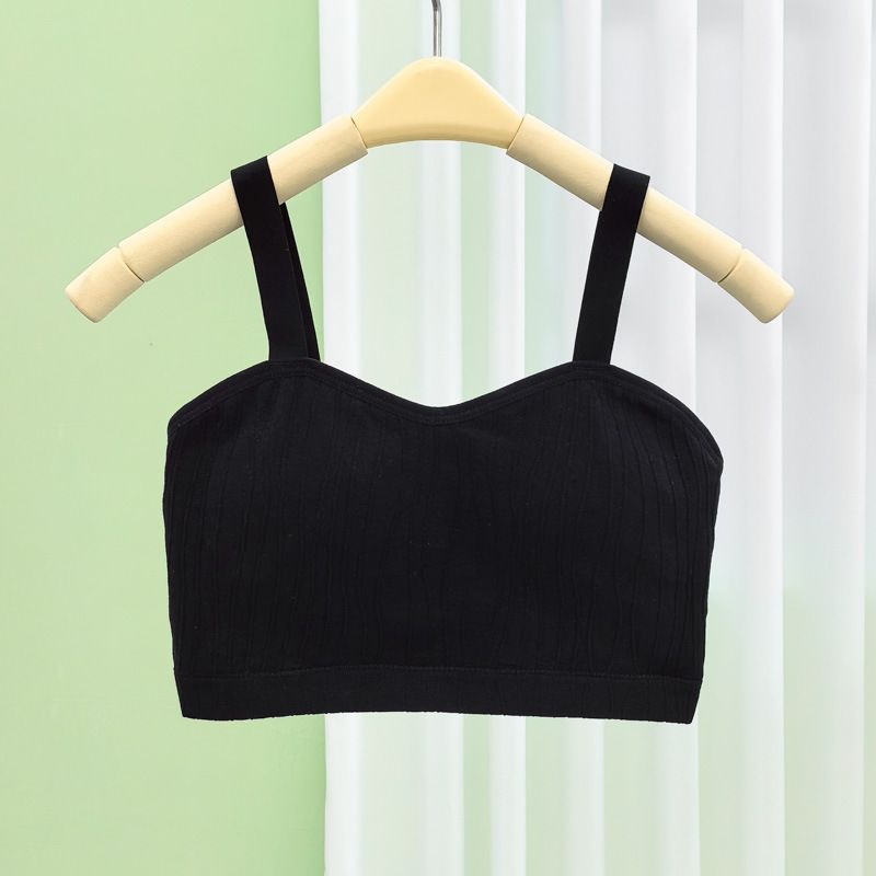 Summer breathable camisole, beautiful back, strapless, anti glare, no steel ring, suitable outside wearing on the_voghion.com
