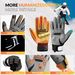 ROCKBROS Beheizbare Handschuhe Winter Warm Beheizte Motorradhandschuhe Fahrrad_voghion.com