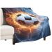 A Song Of Ice And Fire Football Blanket Soft And Comfortable Flannel Blanket Bedroom Living Room Sofa_voghion.com