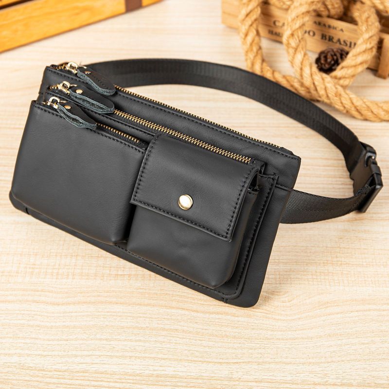 Marant Hüfttasche Herren Echtleder Messenger Bag Herren First Layer Rindsleder Brusttasche Hüfttasche_voghion.com