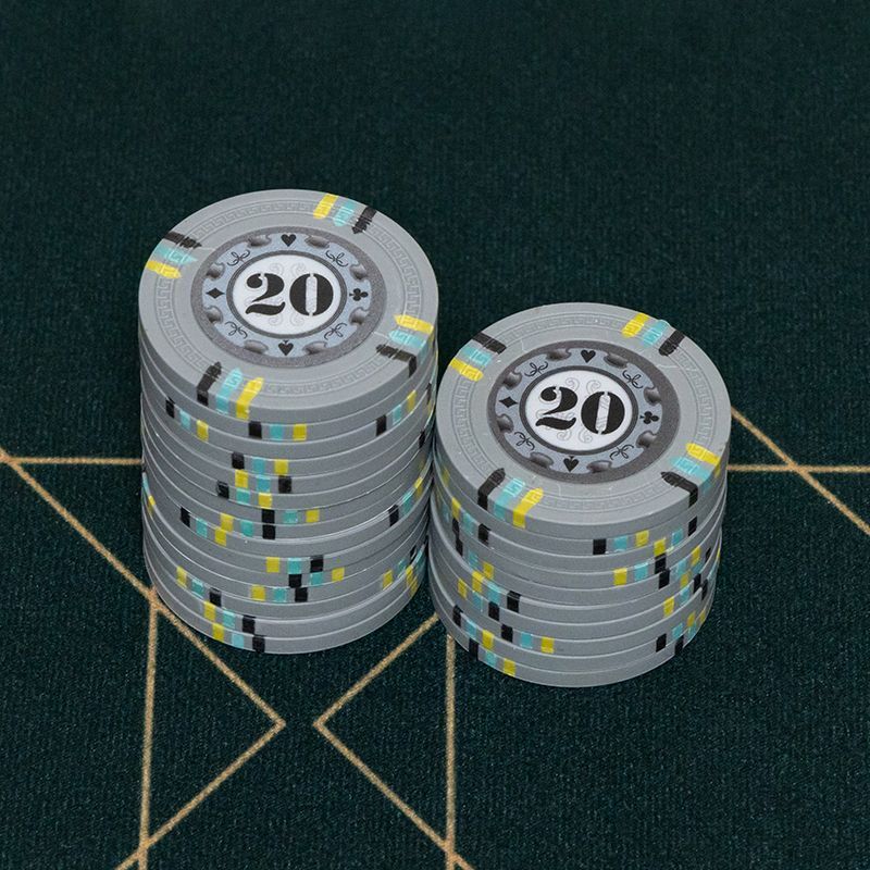 Nov komplet kovancev za mahjong Texas Hold'em z nominalno vrednostjo, Depu Special_voghion.com