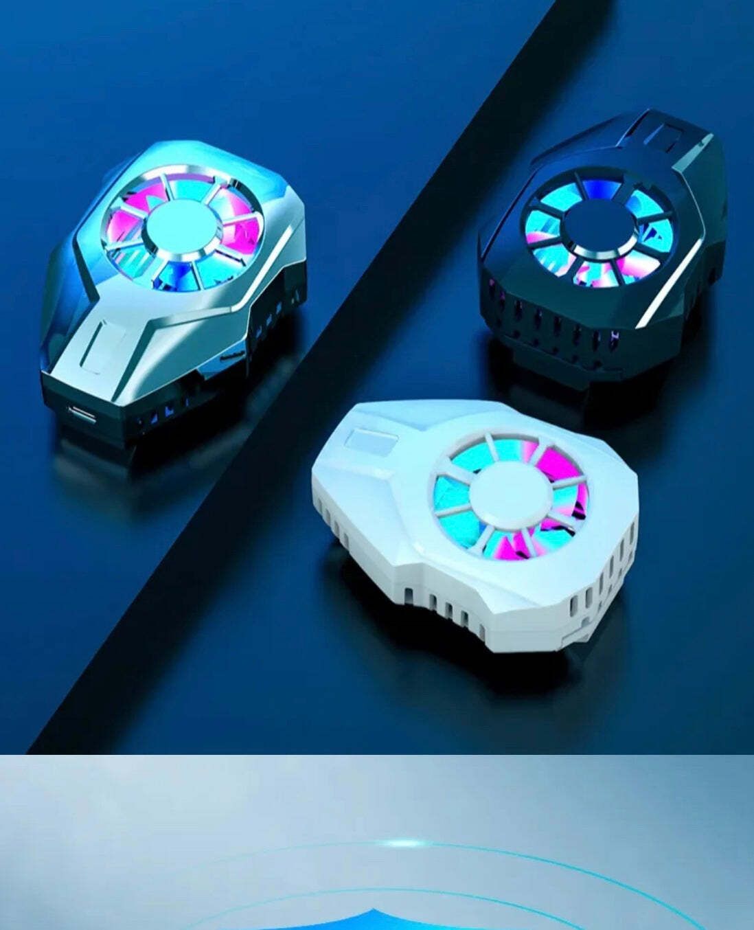 Refroidisseur de téléphone portable, accessoires de jeu, ventilateur de refroidissement, radiateur à semi-conducteur pour téléphone_voghion.com