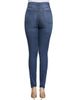 Extra Large Size Fashionable High Elastic Denim Pencil Pants For Women_voghion.com
