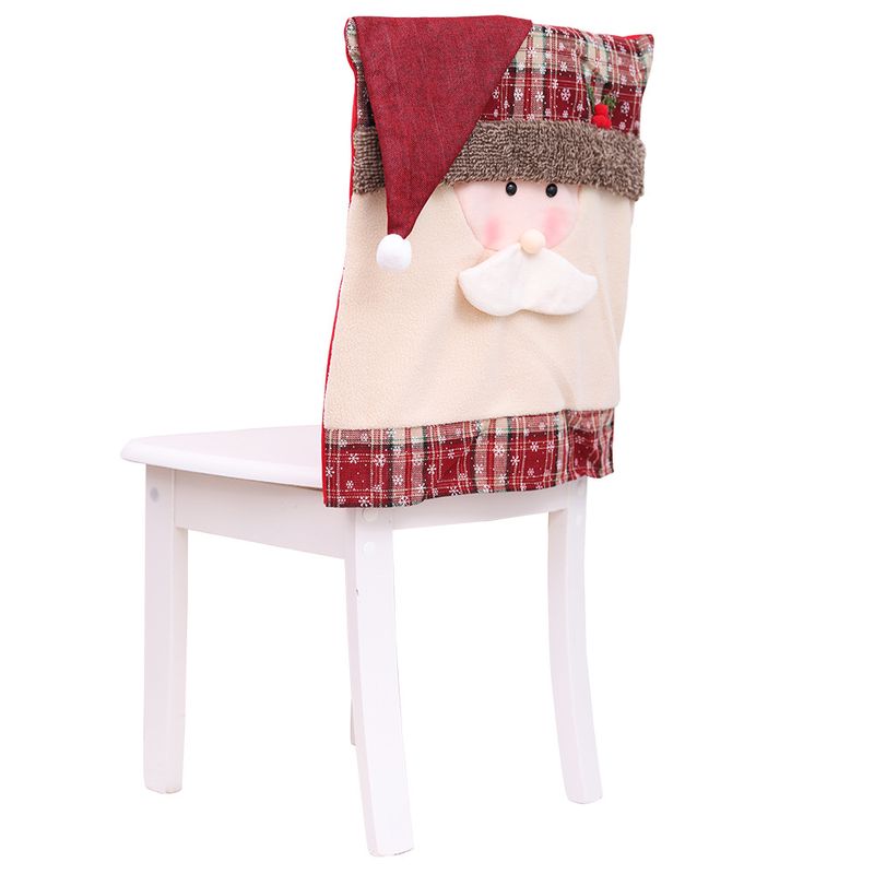 New Christmas Decorative Products Home Decoration Chair Set Restaurant Hotel Square Elderly Chair Decoration_voghion.com