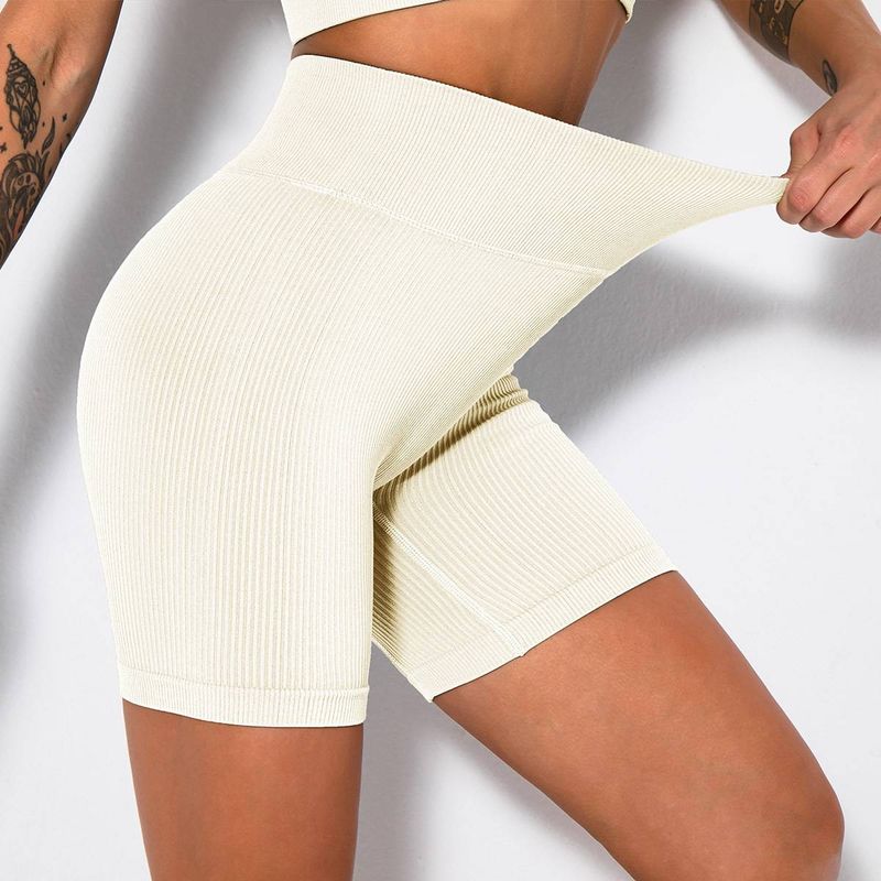 Thread Sports Cycling Versatile High Waist Straight Leg Leggings Shourts Pants for Women_voghion.com