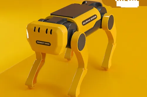 Spillsaachen Spiller Wëssenschaft an Ausbildung Solar Roboter Hond DIY Technologie Kleng Produktioun Kleng Erfindung Primärschoul Studenten STEM Wëssenschaft Experiment Spillsaachen_voghion.com