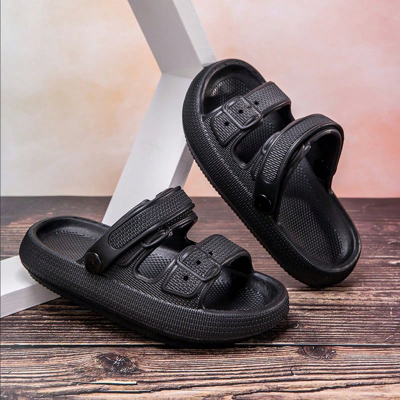 Boys' Comfortable, Fashionable, Casual, Lightweight, Trendy, Versatile, Wear-resistant EVA Foam Home Slippers_voghion.com