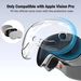 Adatto per la custodia protettiva Vision Pro VR Glasses TPU semi-trasparente anti-collisione e anti-impronta Custodia protettiva ad alta trasparenza_voghion.com