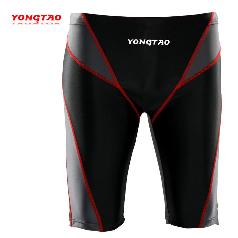 Factory direct sales Yongtao men's knee-length 5-point pants men's swimming trunks 9101_voghion.com