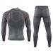 Men's Cycling Clothing Breathable Outdoor Tight Sports Underwear Thermal Set No.4_voghion.com