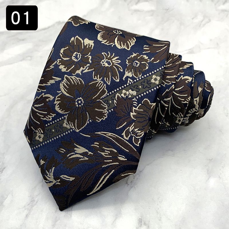 Nueva corbata de moda para hombre, para negocios, ocio, moda, elegante, geométrica, hecha a mano, ancho de 8 cm_voghion.com
