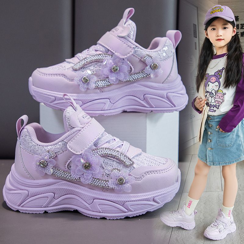 Chaussures pour enfants Chaussures de sport respirantes et tendance pour enfants 2024 été nouvelles chaussures de sport polyvalentes pour enfants pour chaussures de papa décontractées pour enfants_voghion.com