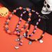 Halloween Statement Necklace - Pumpkin Skull Ghost Bat Choker Necklaces, Spooky Gothic Halloween Jewelry For Women, Festive Party Accessory_voghion.com