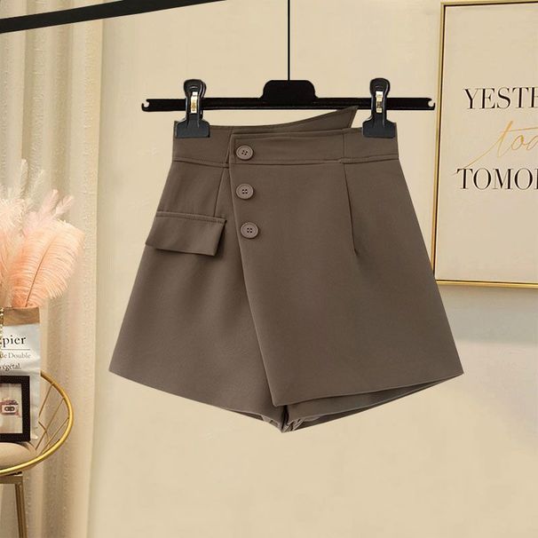 Women's Clothing Plus Size Women's Autumn Suits For Women New Style Temperament Waist Suit Jacket High Waist Shorts Skirt Two Piece Suit_voghion.com