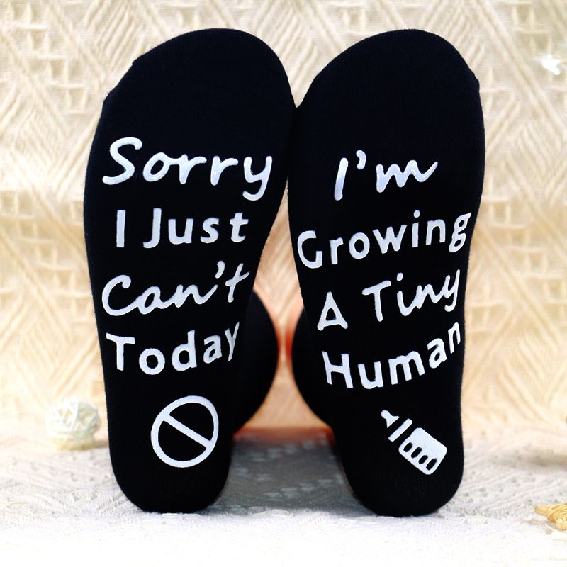 Mid-tube socks sole letter non-slip adhesive floor socks casual sports socks_voghion.com