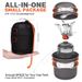 Camping Cookware Outdoor Camping Pot Utensils 1-2 People Backpacking Cookware Set Boiler Head Coffee Cup Multifunctional Pot Utensil Set_voghion.com