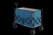 Beach Wagon,Collapsible Wagon 220lbs With Big Wheels Foldable Wagon Carts, Heavy Duty 300L Folding Utility Garden Cart With Big All-Terrain Beach Wheels & Drink Holders. Blue_voghion.com