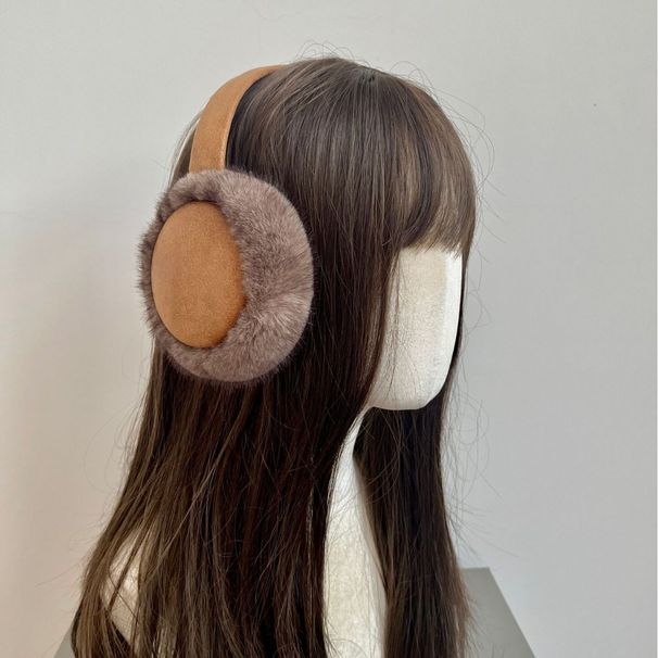 Winter Fleece Ear Muffs For Women - Soft & Warm Ear Warmers, Windproof & Cozy Ear Protection For Outdoor Activities, Commuting & Cycling_voghion.com