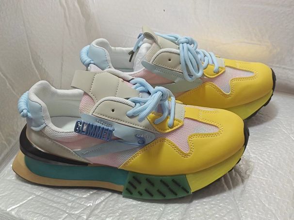 Pantofi sport și agrement confortabili și respirabili, cu talpă groasă, de culoare europeană, de succes, pentru primăvara și vara 2024_voghion.com