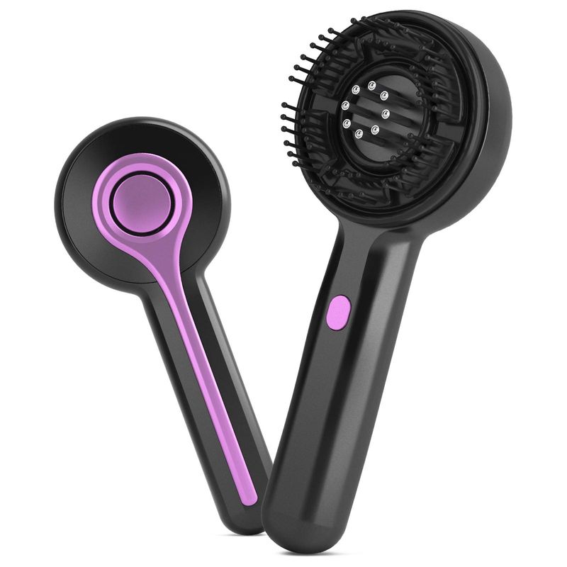 Combs Massage Comb Hair Care Comb Kneading Liquid Hair Growth Instrument Red Light Hair Care Comb Scalp Meridian Massager Home_voghion.com